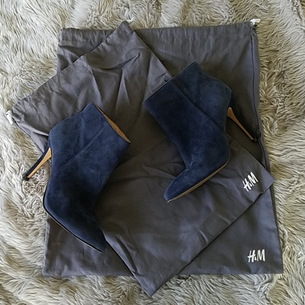 H&M blueboots.
